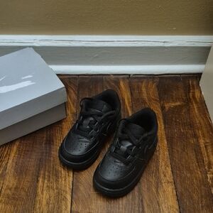 Toddler Boy 7C Black Forces